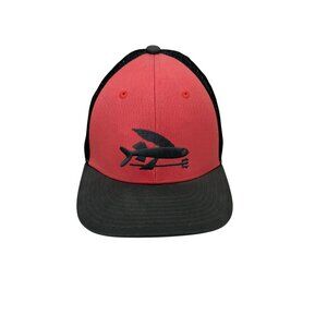 Patagonia Trident Flying Fish Trucker Part Mesh SnapBack Embroidered Hat Cap Kid